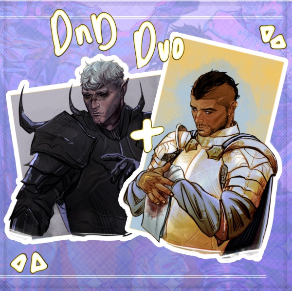 GHOAP - Dnd Duo Stickers