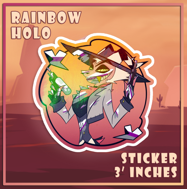Paint Splatter || Striker || Ace Pride (Colored Edge Stickers)