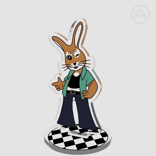 Bunny standee