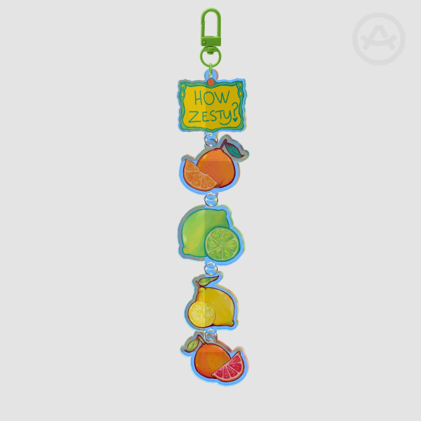 HOW ZESTY KEYCHAIN