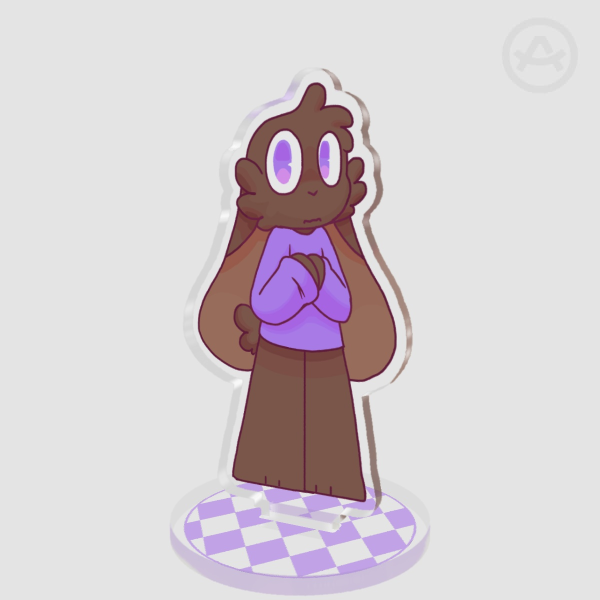 Bunny Clear Acrylic Standees