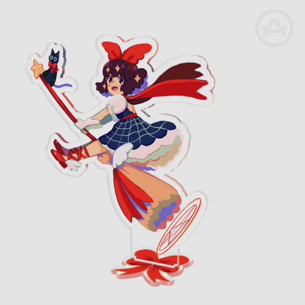 Ghibli Magical Girl Kiki Clear Acrylic Standee
