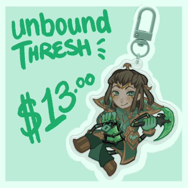Unbound Thresh Keychain (League of Legends)