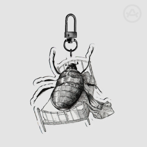 Ink bug keychain set