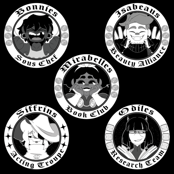 Team Party Buttons