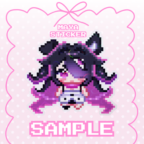 MayaVTuber Pixel Sticker