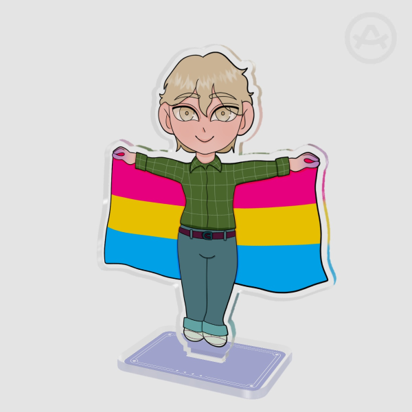 Luka pride flag standee | Alien Stage