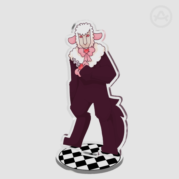 Shepard Clear Acrylic Standees