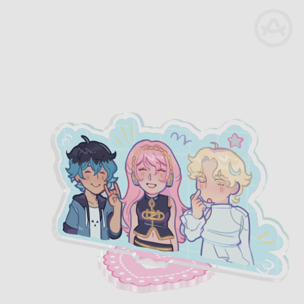 Lukas standee