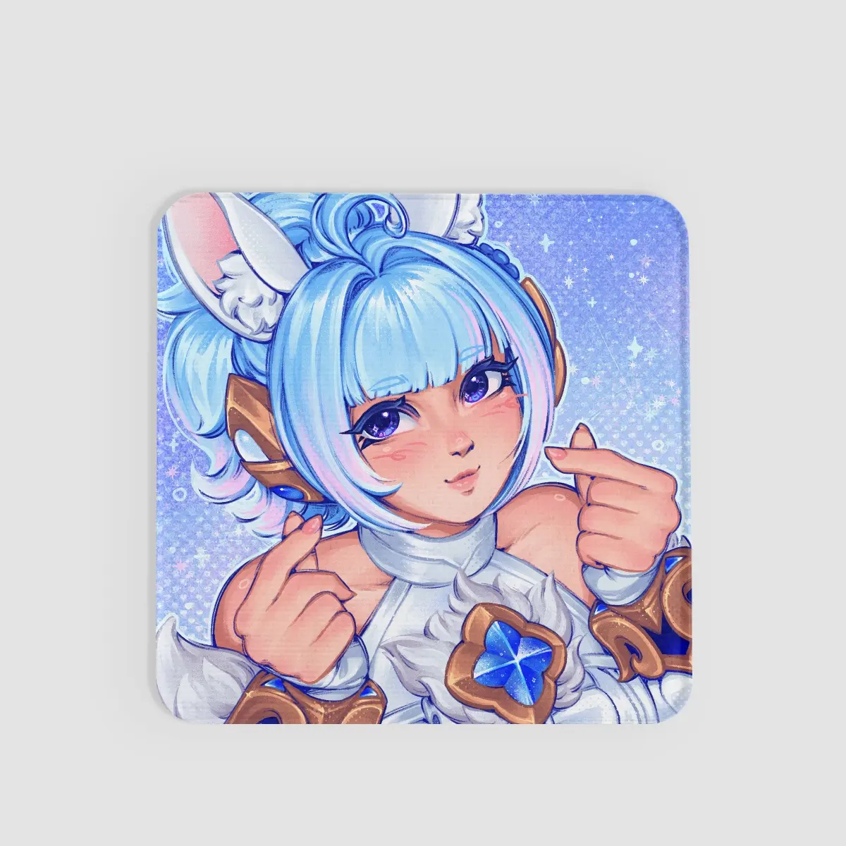 Spacebun Juno (Lenticular Sticker)