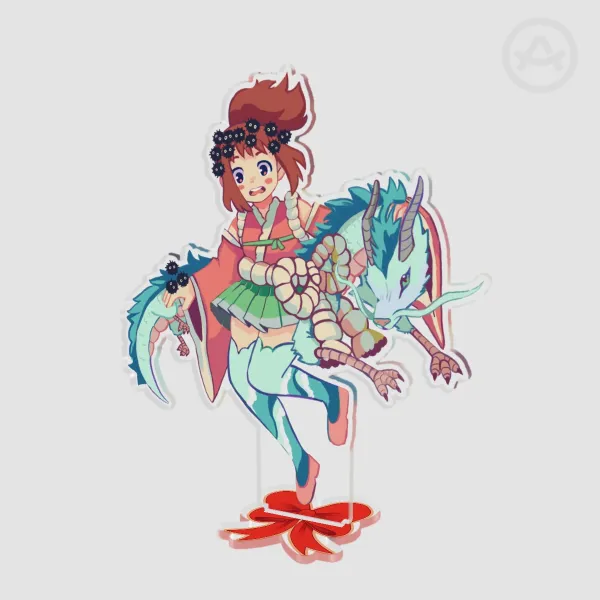 Ghibli Magical Girl Chihiro Clear Acrylic Standees