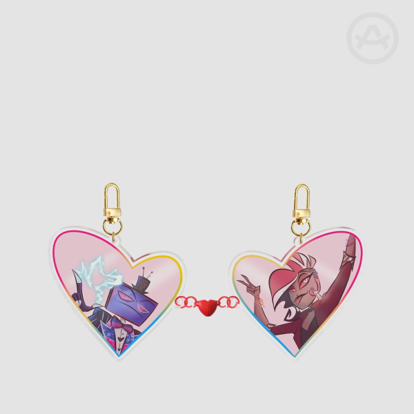 Val Glasses Pride Magnet Keychains