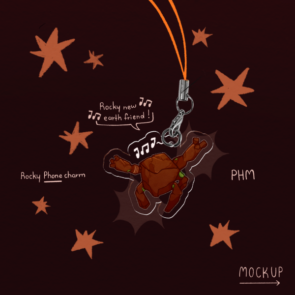 PHM - Rocky Phone Charm