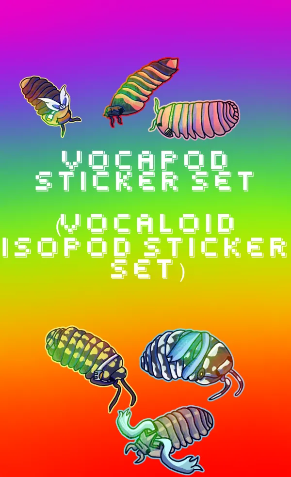 VocaPod Sticker Set