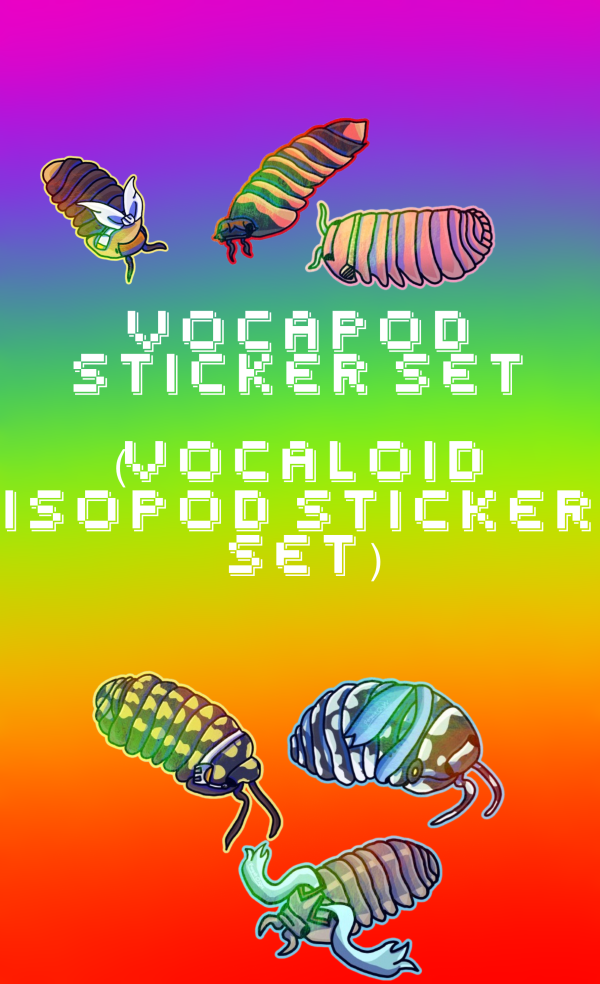 VocaPod Sticker Set