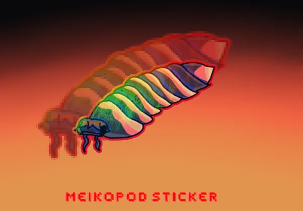 MeikoPod | Meiko Isopod Sticker