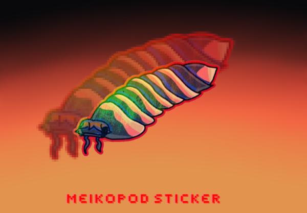 MeikoPod | Meiko Isopod Sticker