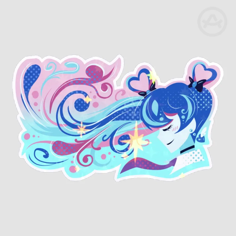 Blue Angel Die Cut Sticker