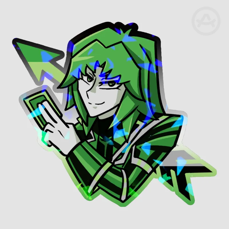 Aro Electric Dragon Tamer Die Cut Sticker