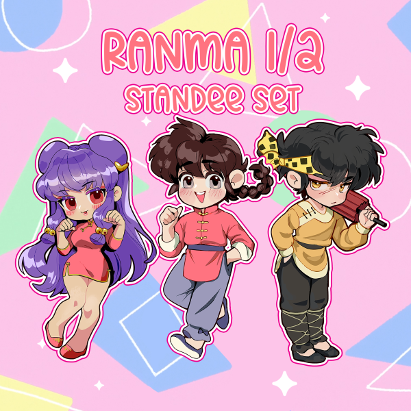 Ranma Standee Set