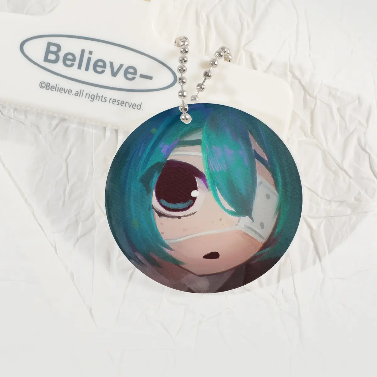 Lenticular Acrylic Pendant - Monitoring Miku