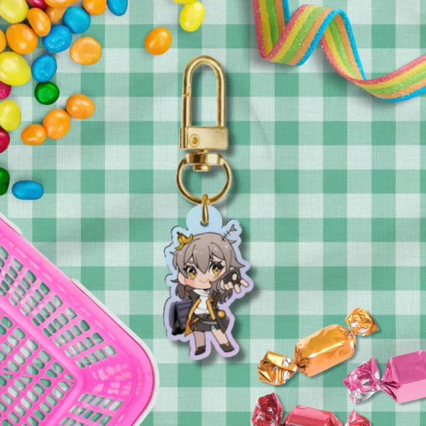 Honkai Star Rail Stelle Keychain