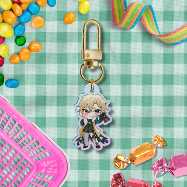 Honkai Star Rail Aventurine Keychain