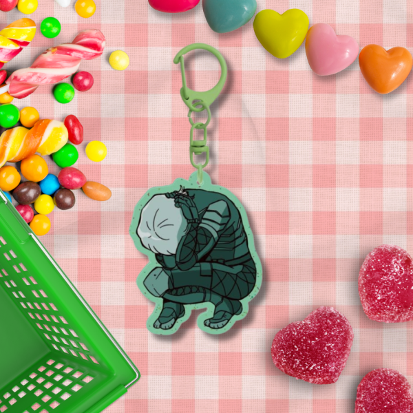 Metal Gear Raiden Keychain