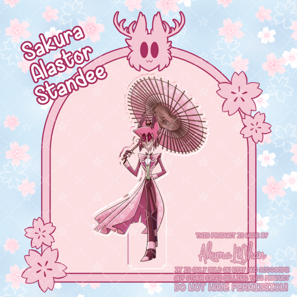 Sakura Alastor Standee