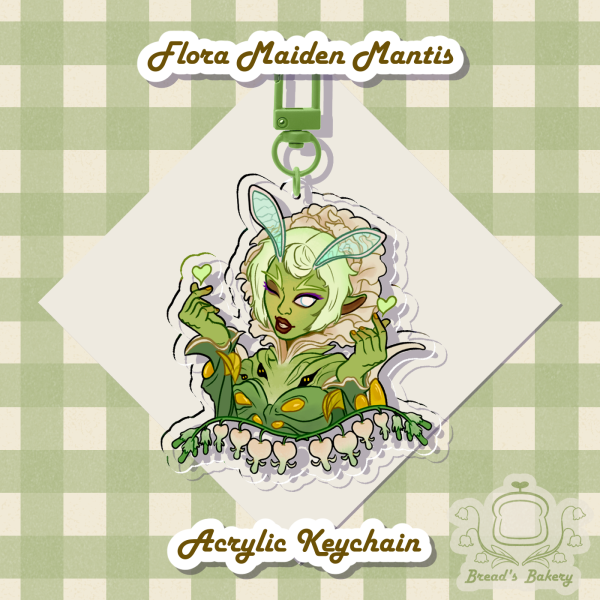 Rivals | Mantis Heart Acrylic Keychain