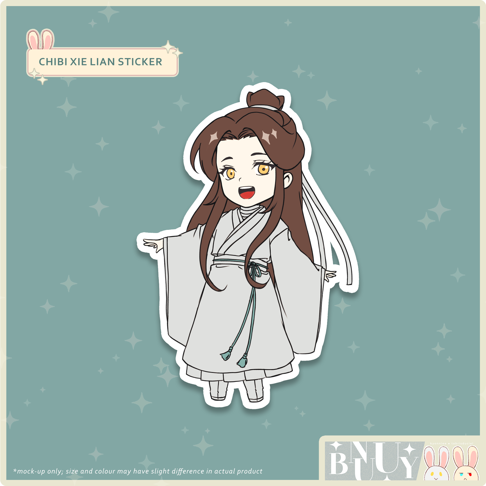 TGCF: Chibi Xie Lian [Die Cut Sticker]