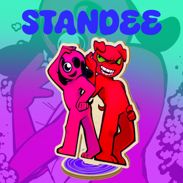 SUPERPUPPY Stickman Wood Standee