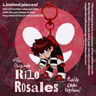 Pick Up Chibi Rilo Full Bleed Acrylic Keychain