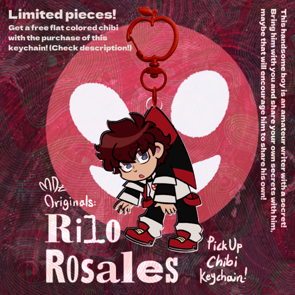 Pick Up Chibi Rilo Full Bleed Acrylic Keychain