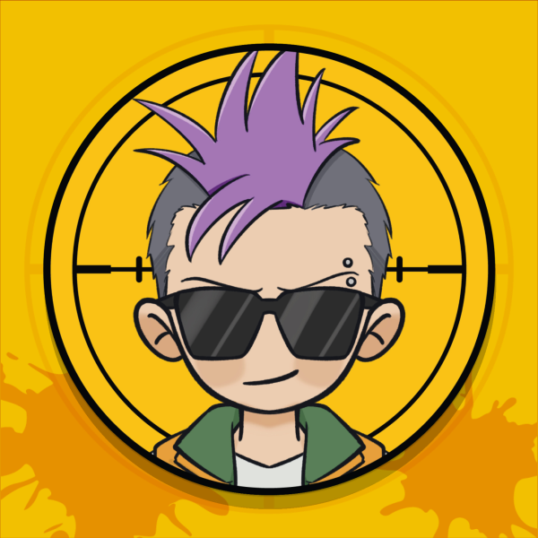 Banana Fish - Shorter Wong Pin Button 44 mm