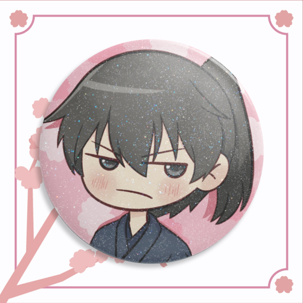 Hybrid Child Pin Button 44 mm - Kuroda