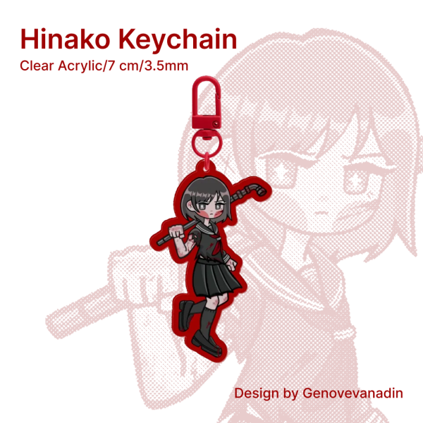 Hinako Silent Hill F keychain