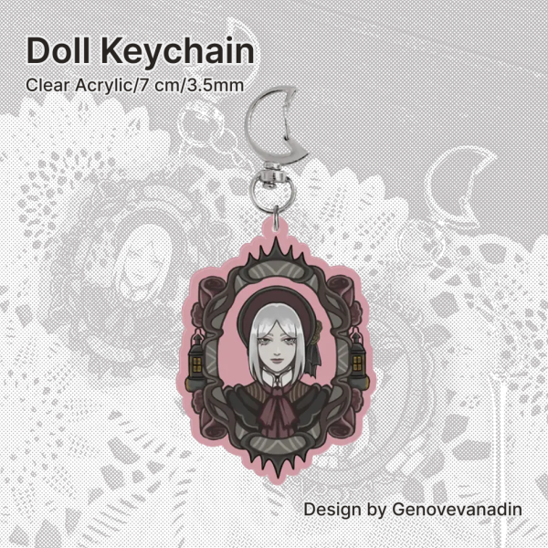 Doll Bloodborne Acrylic Keychain