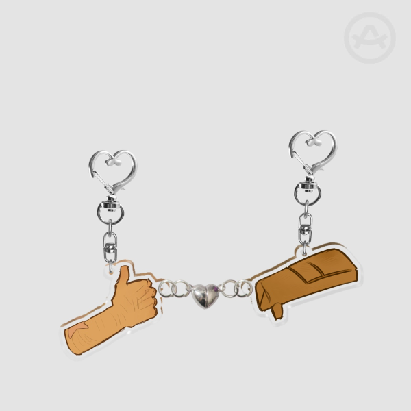 PHM - Thumbs-Up Magnet Keychain