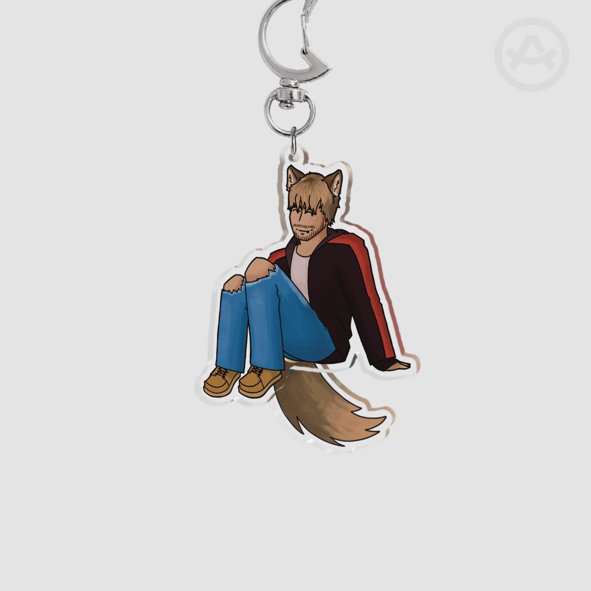 Colt Seavers (wolf tail pendant)