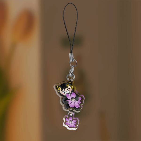 Takenobu by Yumeno - Acrylic Phonecharm - Stars Cafecito 2026