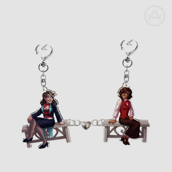 Fem Murdermedia Magnetic Keychains