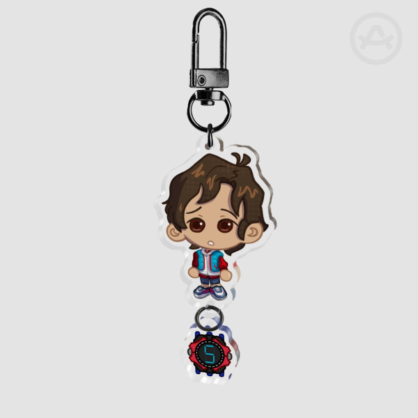 Junpei Zero Escape 2" Acrylic Connector Keychain