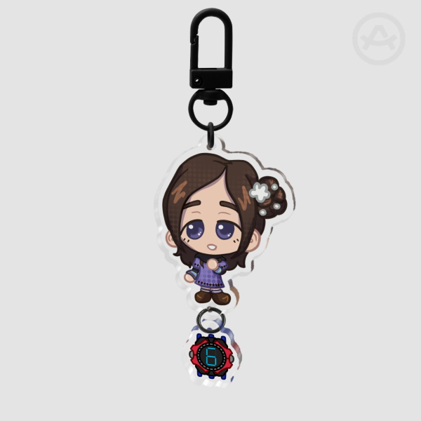 June/Akane Kurashiki Zero Escape 2" Acrylic Connector Keychain