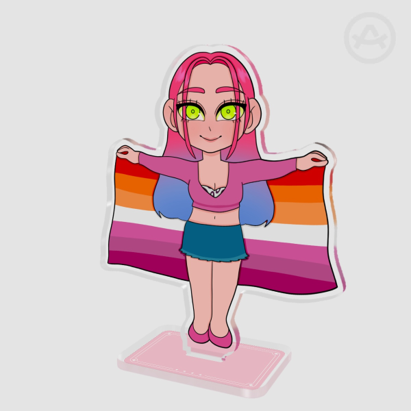 Mizi pride flag standee | Alien Stage