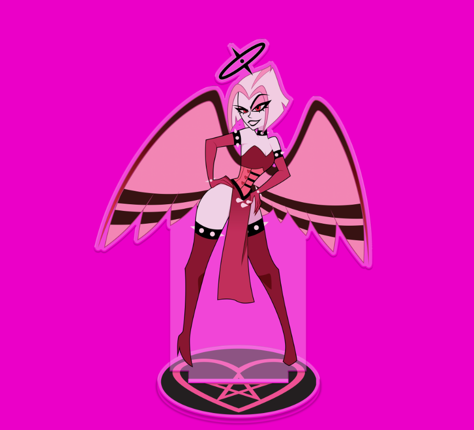 Hazbin Hotel - Pin-Up Carmilla Carminie Valentine's Day Poster
