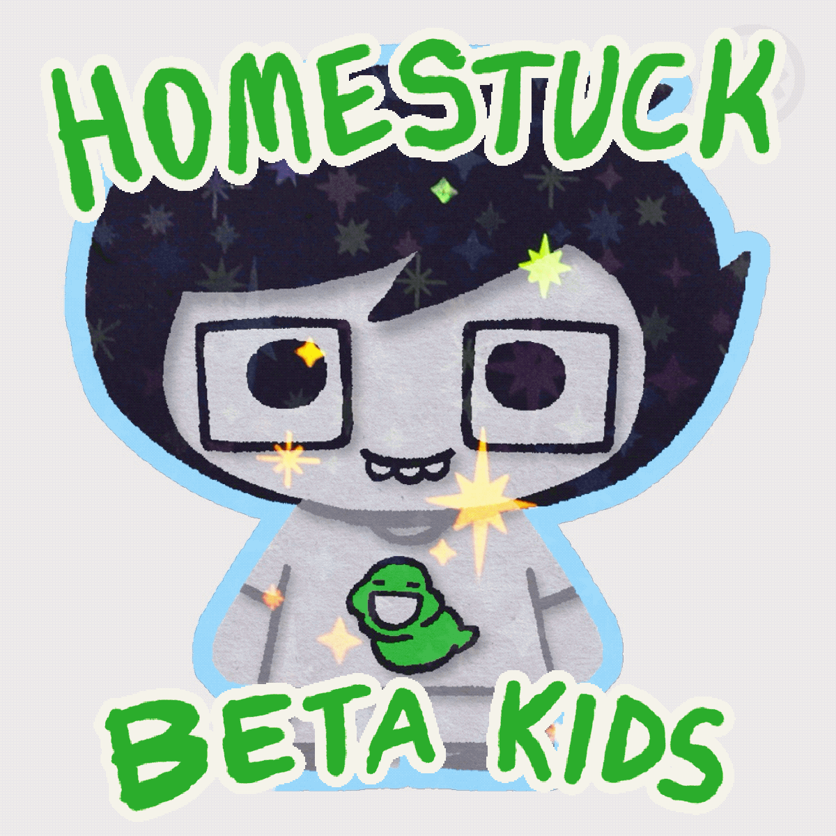 Homestuck Beta Kids Stickers