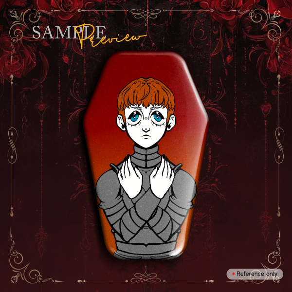 Fear and Hunger Coffin Badges Pack