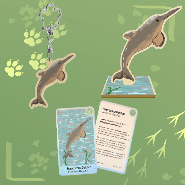Franciscana Dolphin Charity Bundle- Endangered Animals Collab