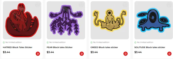 EMOTIONS stickers